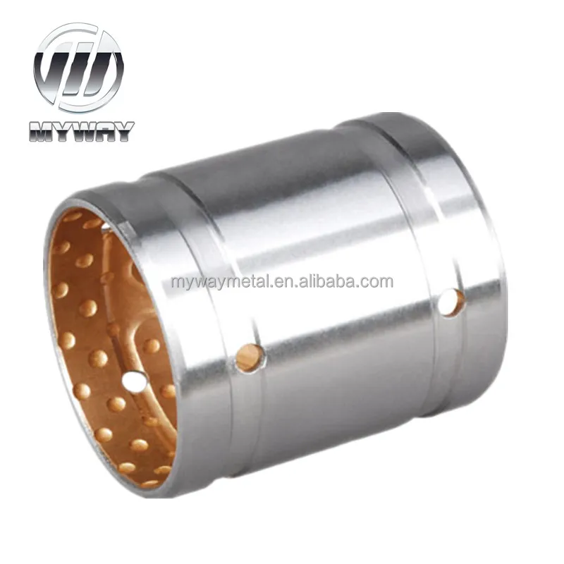 JF800 Oilless Bimetal Sliding Self Lubricating Jiashhan Bearing Bushing