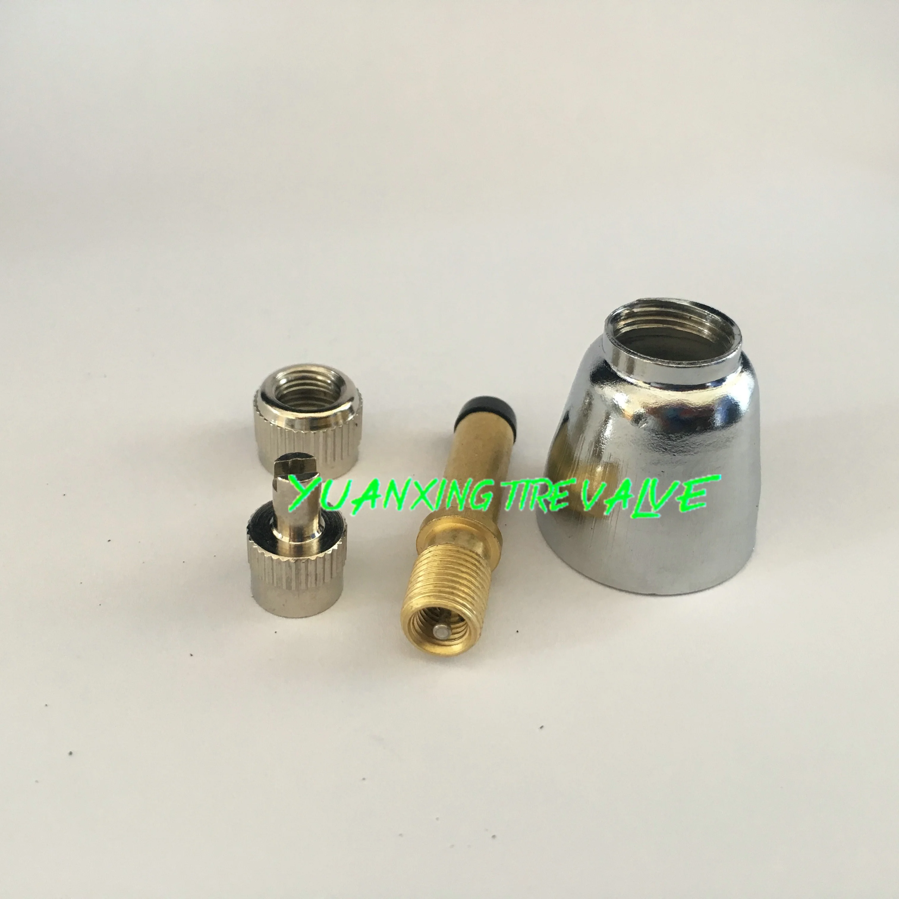 TR218A Natural rubber Tyre valve for Truck  with brass stem and core