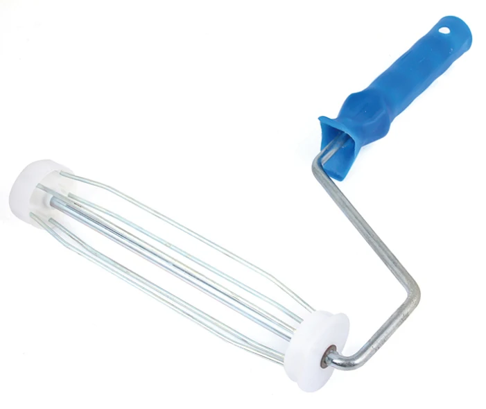 High Quality Roller Brush Plastic Handle Price Durable Magic Oil Painting Roller Brush Handle Synthetic Fiber Custom Size CN;ANH