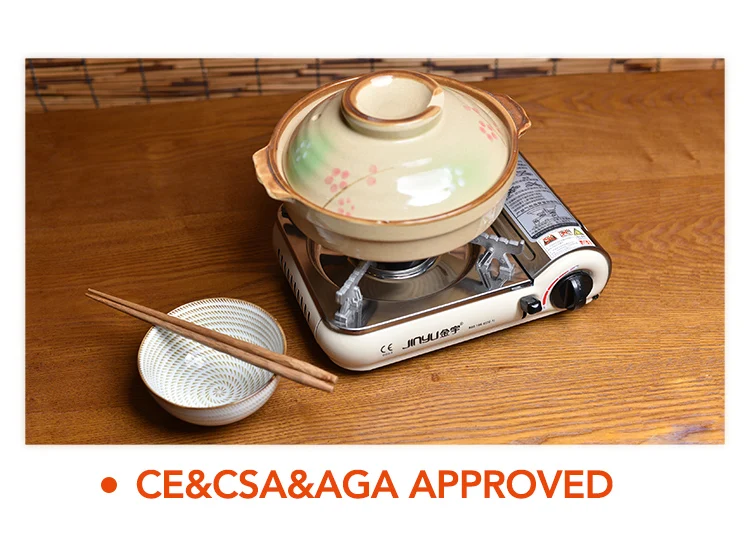 Outdoor tent portable mini gas stove cooking gas stove one burner cooktops butane gas stove