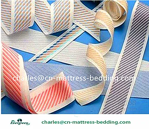2019 zhejiang supplier wholesale mattress binding  edge tape for furniture accessories