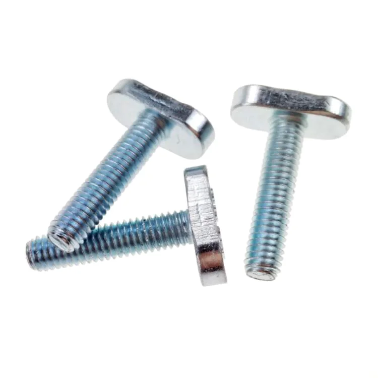 Galvanized Harden Metal Steel T Bolts High Tensile Strength Fastener M8 X 25