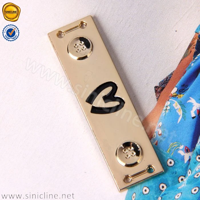 Sinicline Wholesale Gold Buckle Swimwear Metal Bra Front Clasp Closure Bikini swimwear metal connectors