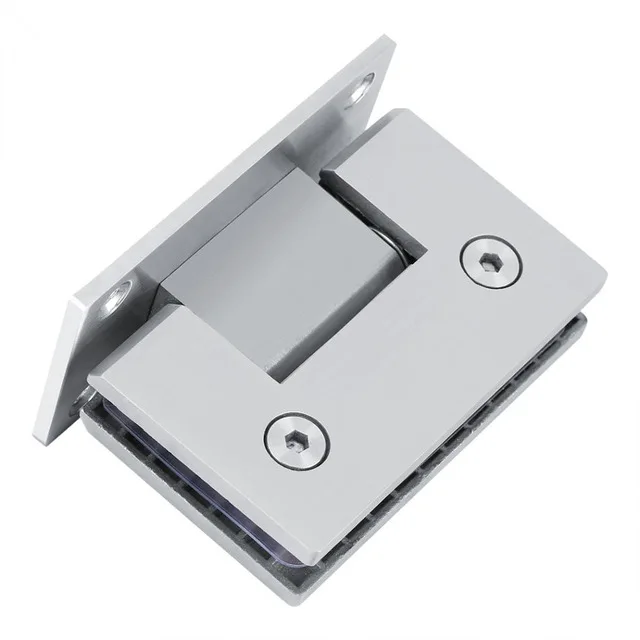 90 Degrees Bathroom Clip Glass Door Hinge Clamp Stainless Steel Shower Room Frameless Door Glass Shower Door Hinge pivot hinge
