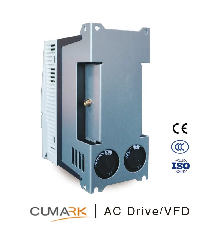 
CUMARK ES350 compact sensor less vector open loop heavy duty three phases 380V AC Drive with optional LCD removable keypad 