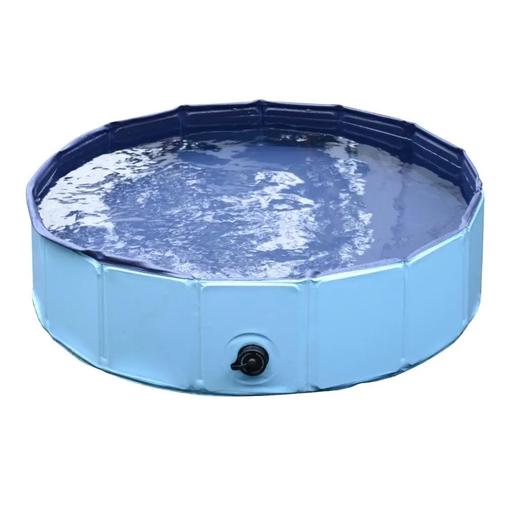 
Foldable Dog Pet Swimming Pool Bathing Tub 