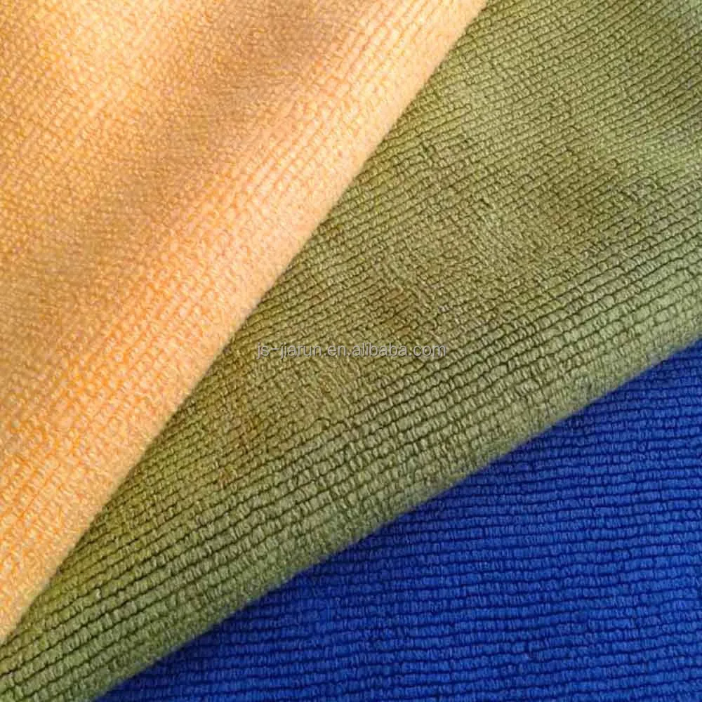 
Ultra fine 80/20 solid Microfiber Terry Towelling fabric roll 