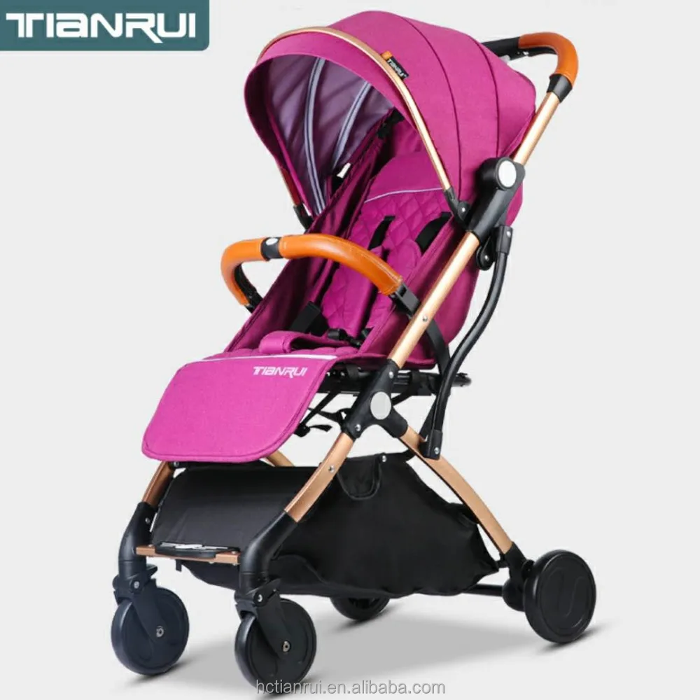 TIANRUI 2019 new design luxury folding lightweight baby stroller car seat