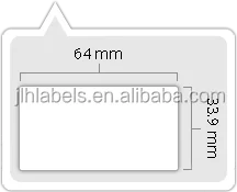 66mm x 33.8mm 24 Labels A4 sheet Address Labels A4 laser labels