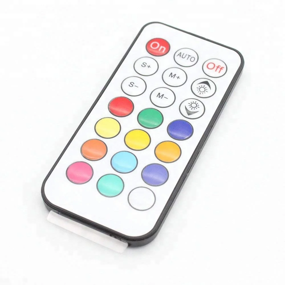 Mini 5-24V 21 Key RF Remote Controller for WS2811 WS2812B LED Dream Color Strip Light