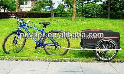Прямая Заводская поставка, легкий складной черный/красный велосипед, грузовой прицеп для собак, домашних животных, велосипед, грузовой прицеп 100 кг (CT003)