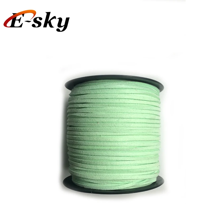 Suede Rope Cord Bracelet Soft Colorful 3mm Korea Velvet Flat Macrame 3mm Leather Cord