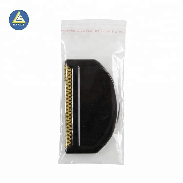 Cashmere in comb & brush sweater and Fabric comb catches fuzz balls