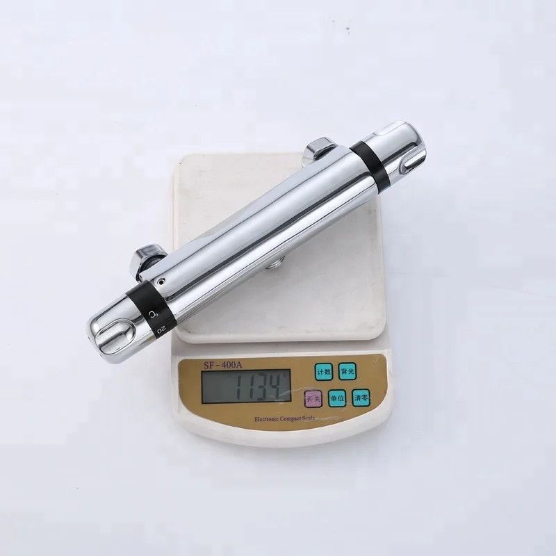 Thermostatic brass in wall shower mixing valve smart constant temperature control shower mixer faucets