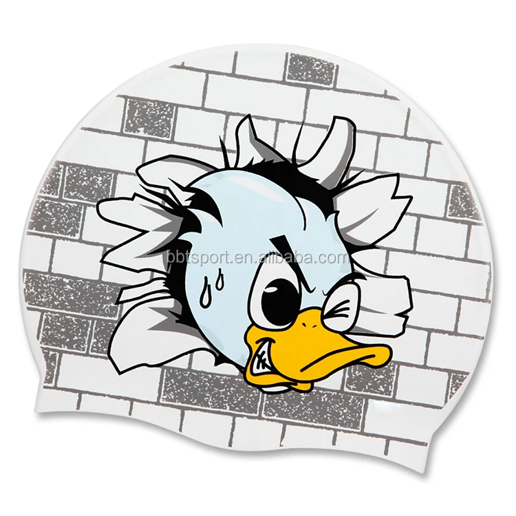 Custom high quality silicone swimming caps