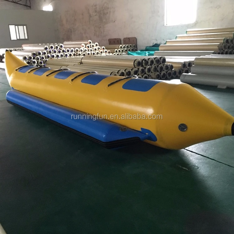 2022 Good quality inflatable banana boat for sale / 5 passengers inflatable water banana