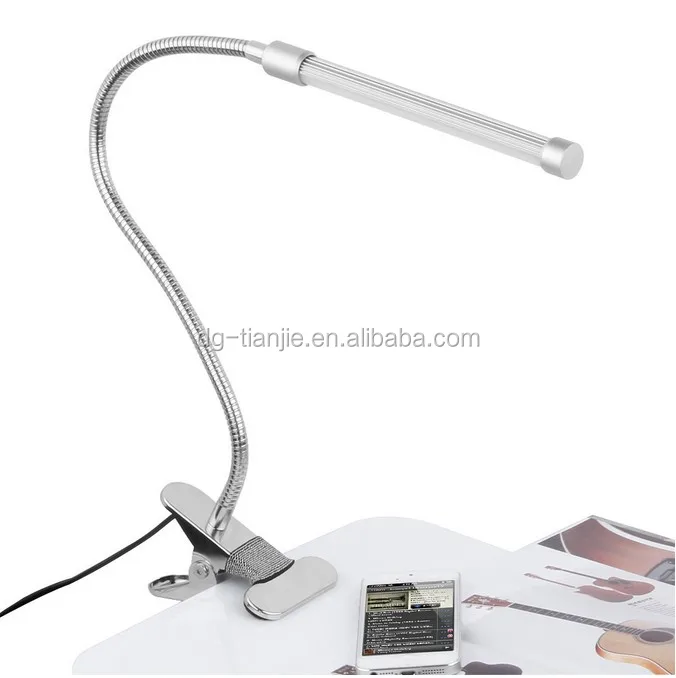 Desk Lamp Flexible Gooseneck With Clip Book Light factory price from China