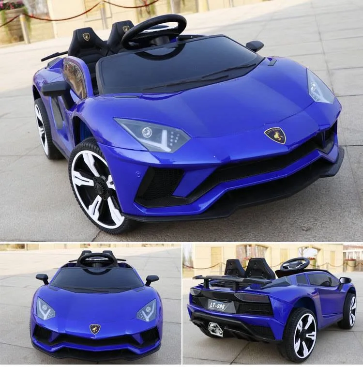Lambo Children Electrical Mini Car Ride on Toy Wheels Remote Control Electric Plastic Battery Unisex ABS 3-10 Years HSD-8302