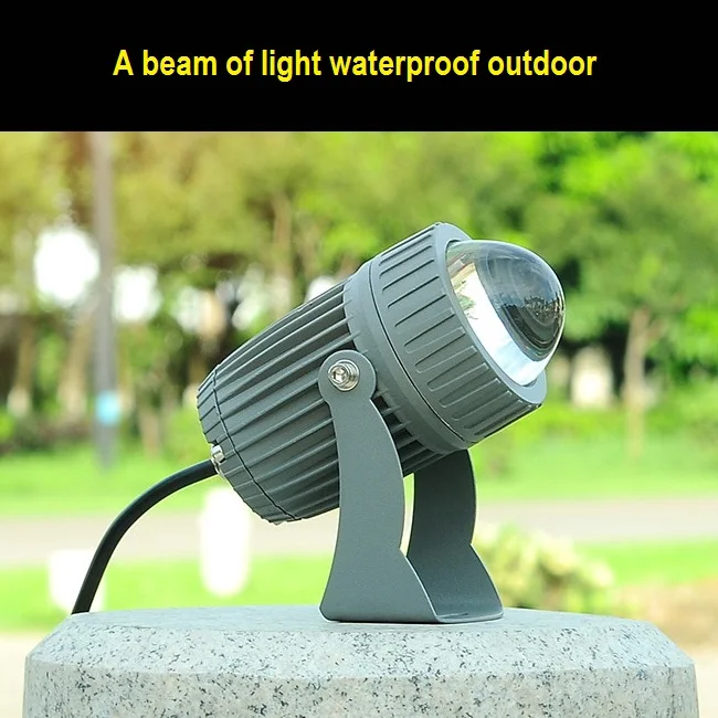 Cheap price spot light led IP65 Aluminum Alloy narrow beam 10w led spot light  with adjustable bracket