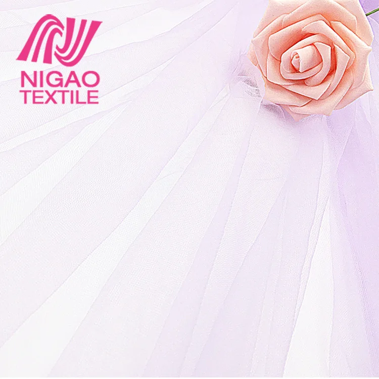 
Bulk price Nylon 100 yards mesh fabric tulle roll wholesale 