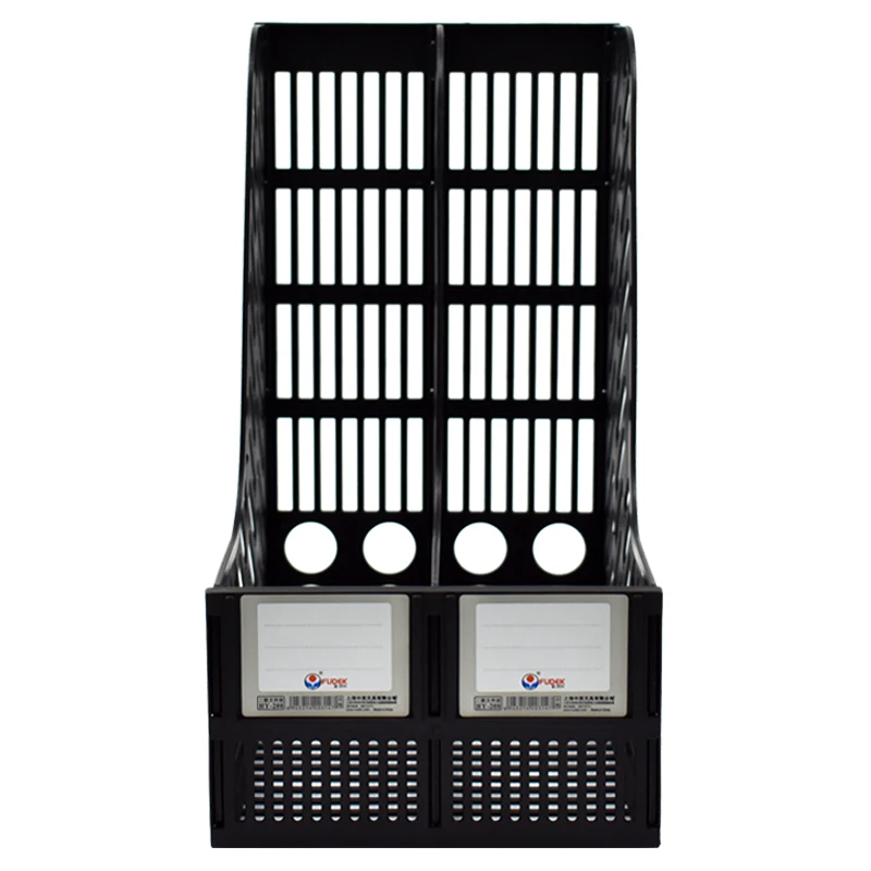 2 layer Best selling wall file holder plastic magazine desk file dental file tray a4 organizer