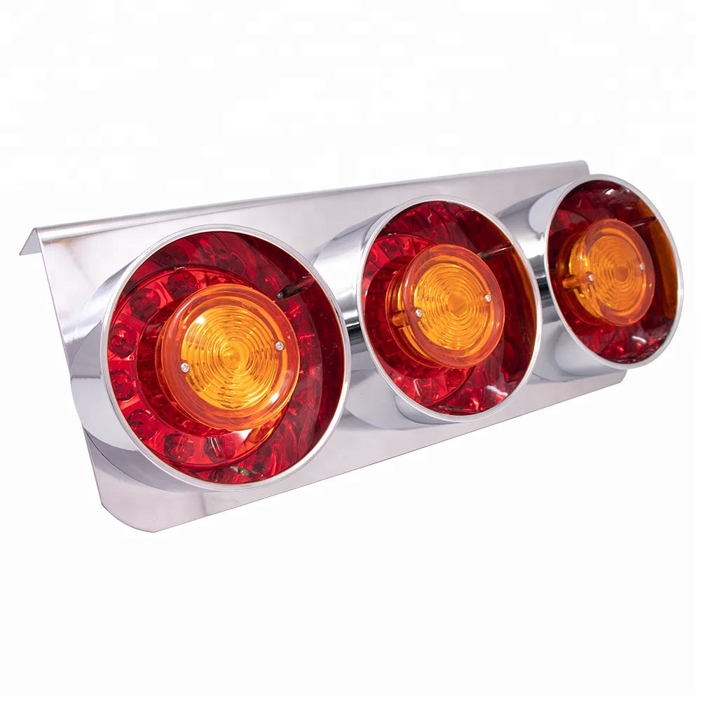 
Hot Selling 60LED Chrome plate Truck Tail Light Rear Light 