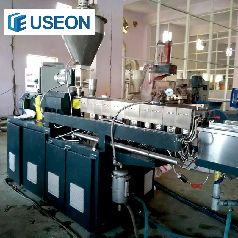 Well designed pp pe, pvc, ABS plastic granule extruder Small extrusion machine