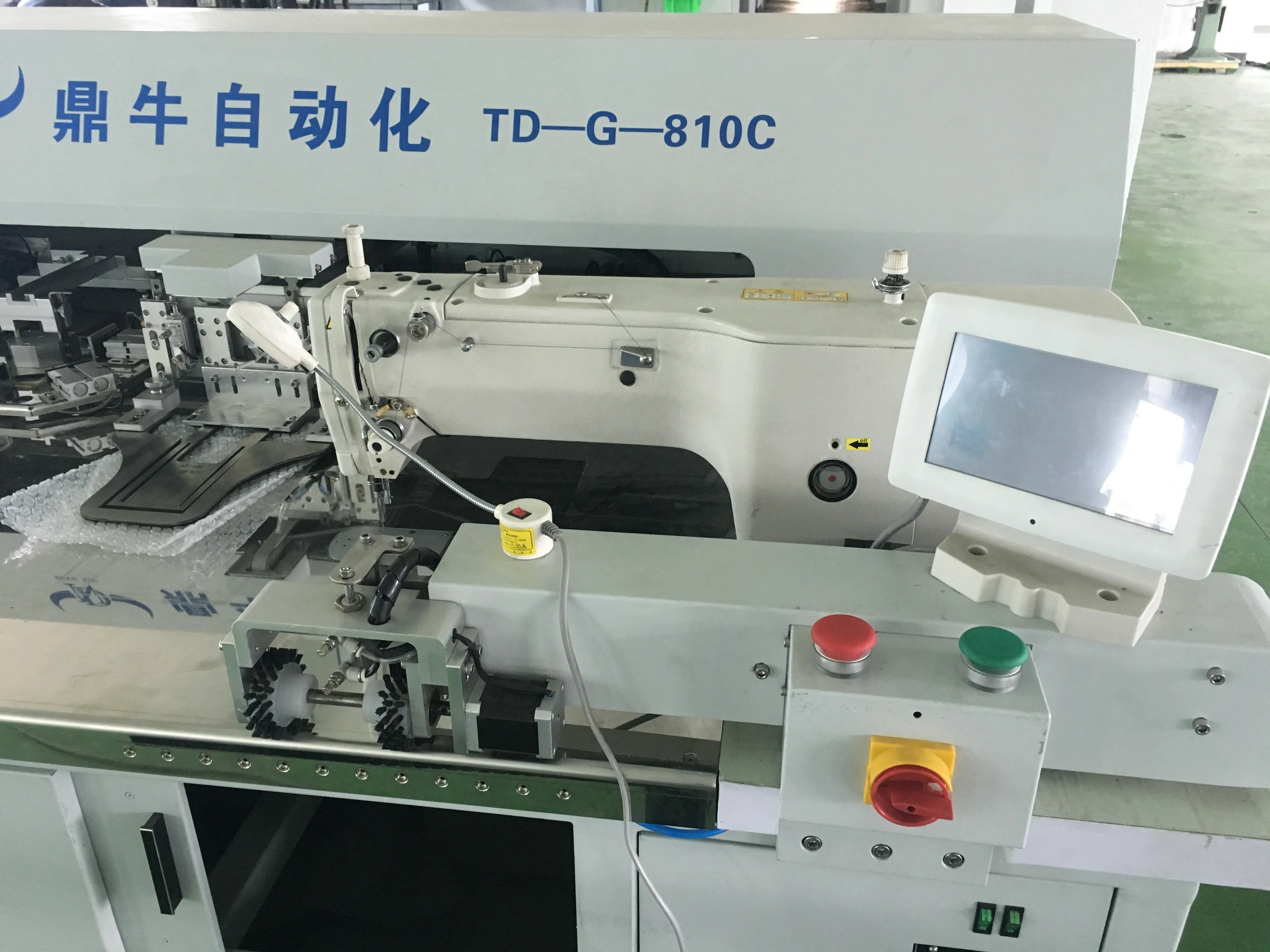 industrial automatic single needle patch pocket sewing machine TD-G-810C