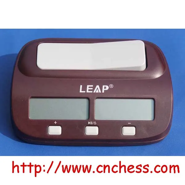 Digital quartz analog chess game clocks