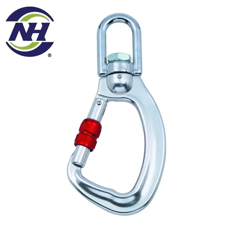 Camping climbing aluminum snap hook carabiner