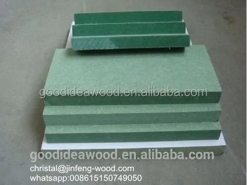 
1220*2440mm 18mm High Moisture Resistant HMR MDF 
