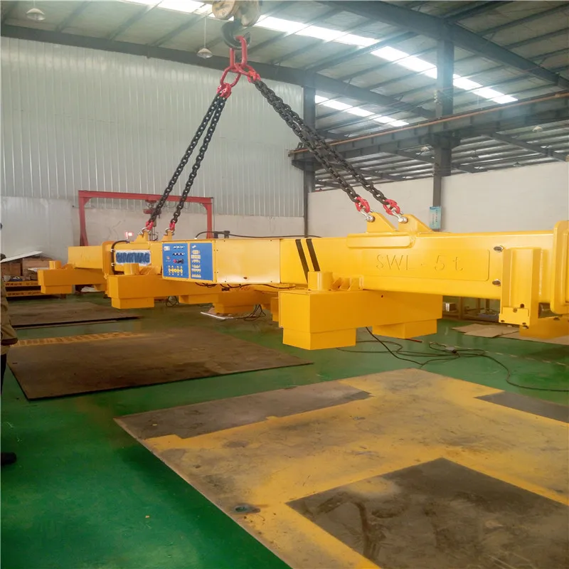 Zhuzhou factory electro permanent lifting magnet telescopic lifter for steel plate