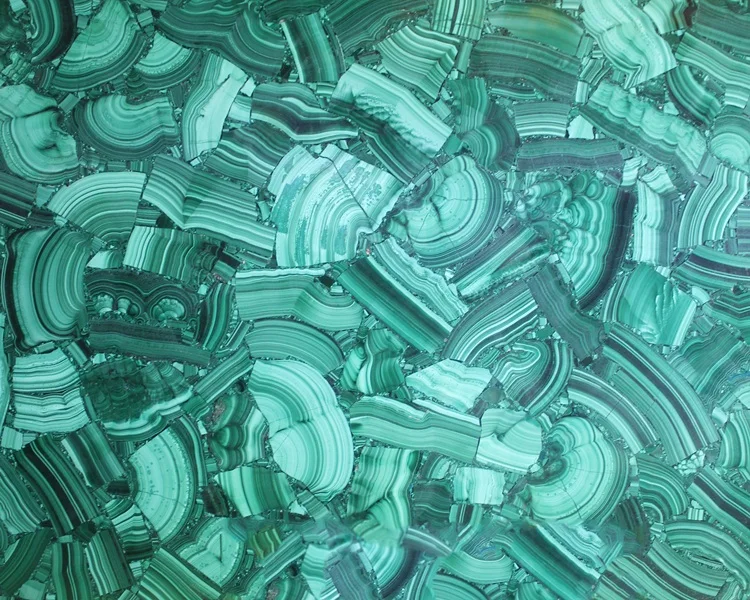 Semiprecious Stone Malachite Green Agate Slab Price