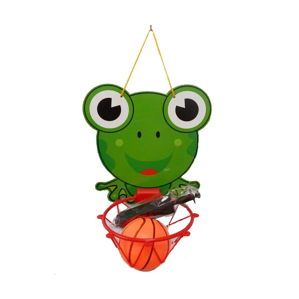 basketball board, play set, Metal ring basketball board game toys with ball and pump for children