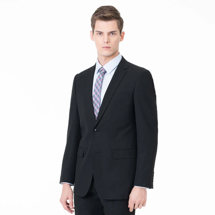 High Quality Formal Black Coat Pant Photos Designs Wedding Turkey Italy Business Men Suit For Office