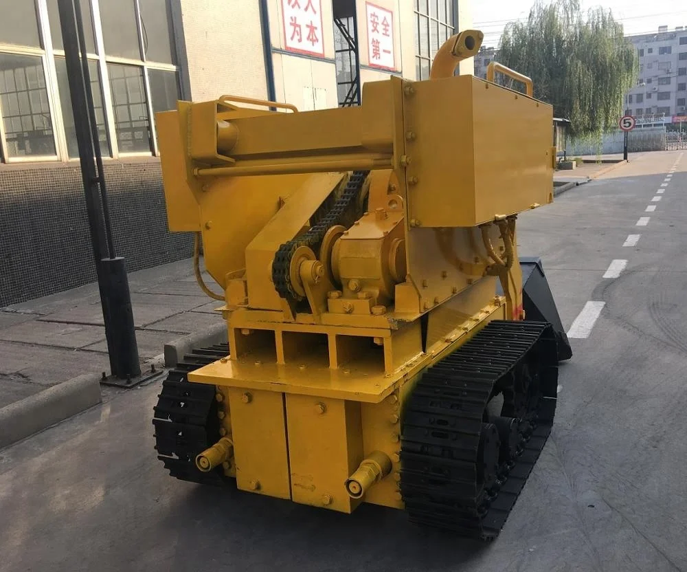 Подземный гусеничный погрузчик для горных работ