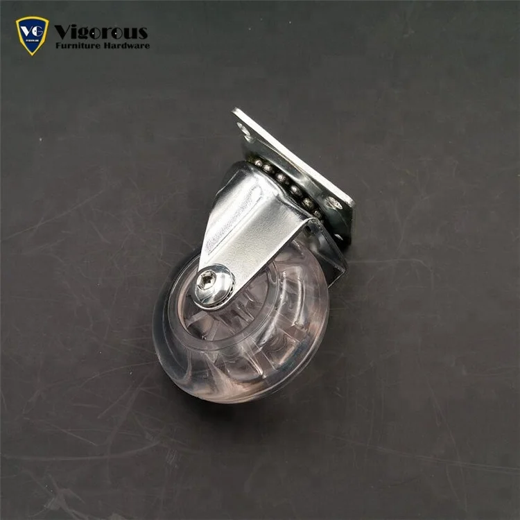 Ball bearing swivel stem casters stainless steel caster