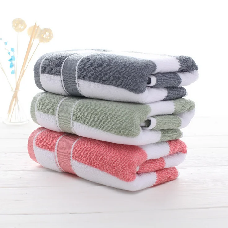 China Factory Wholesale Plain Color Customized Valentine Gift Towel Products