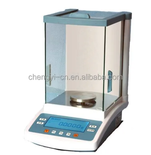 0.1mg electronic analytical weighing balance Laboratory scale medicine gold jewelry scale with windshield