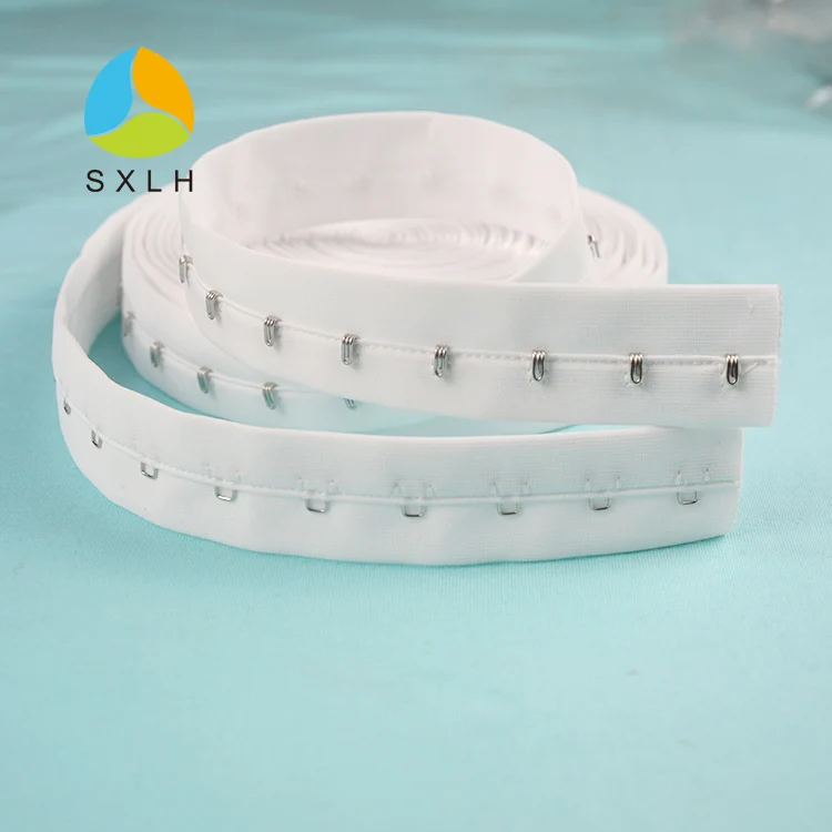 High quality Polyamide material of One hook and eye tape for Dance dress, Corset, Shapewear