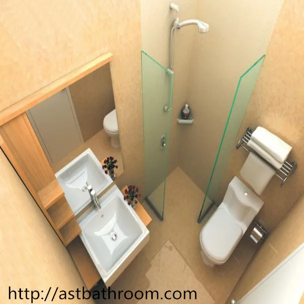 modular prefab shower room made SMC material bathroom unit modular Bathroom cubicle box toilet