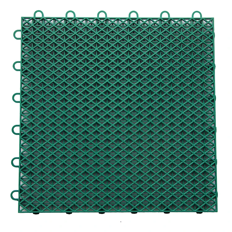 
Eco-friendly material PP flooring playground interlocking outdoor basketball floor tile 