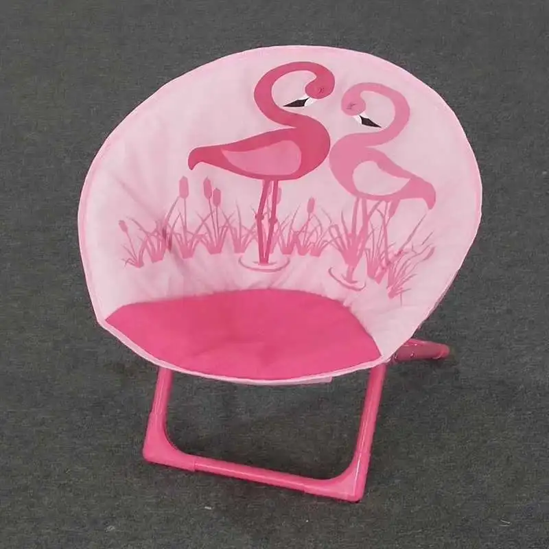 Hot selling Guangzhou baby moon chair portable fancy cartoon children folding chair
