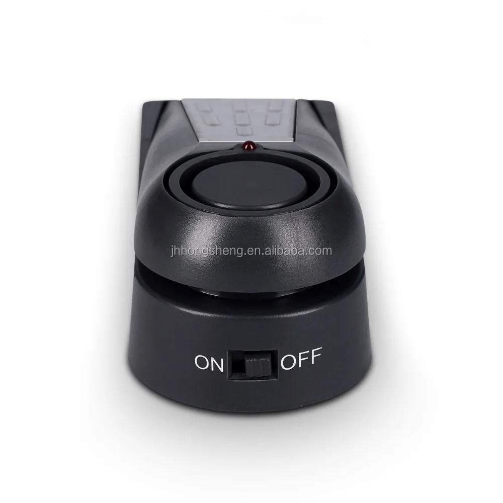 door stopper alarm safe sound thief deterrent burglar alarm stainless steel cover rubber base self protect defense best quality