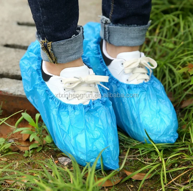 Disposable plastic CPE shoe cover PE shoes cover