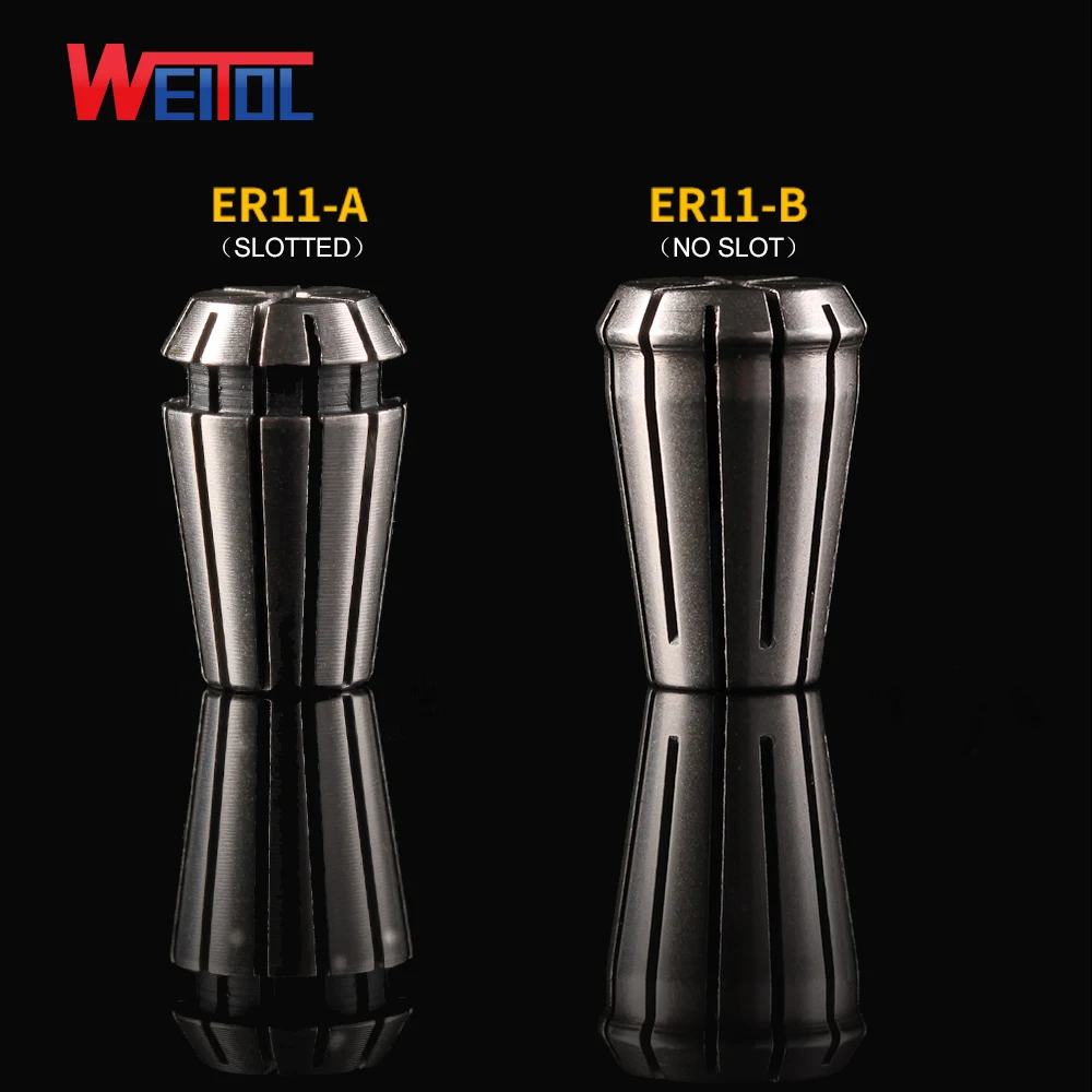 Пружинная Цанга WeiTol ER 11B, аксессуары для гравировального инструмента, Цанга для фрезерного станка