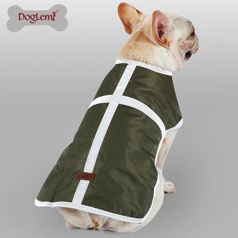Wholesale Water Resistant Winter Dog Apparel Reversible Hot Pet Clothes