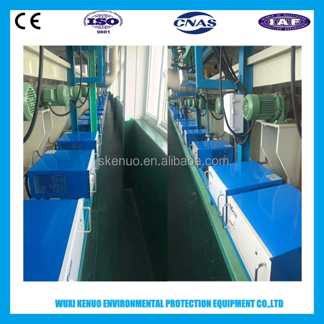 Автоматическая производственная линия цинкового покрытия для крепежного покрытия