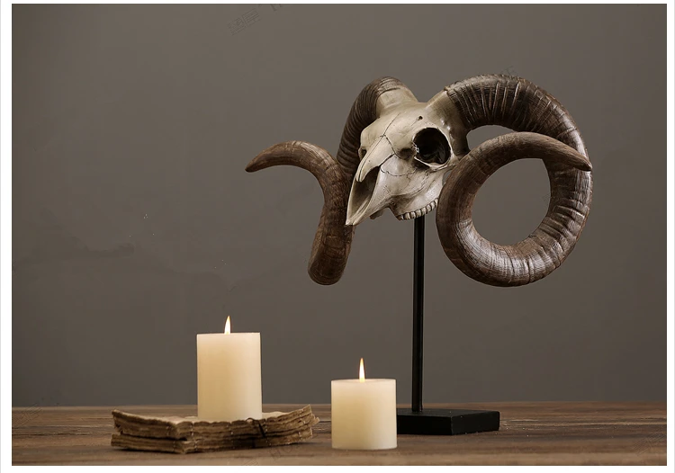 Resin animal and resin sheep for home decoration