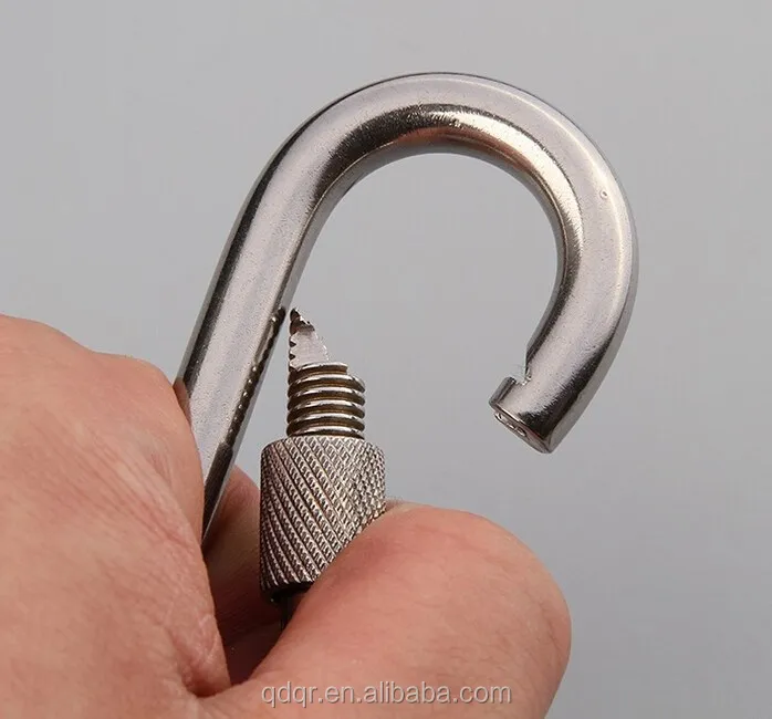 Safety Mild Steel Standard Type Carabiner Hook